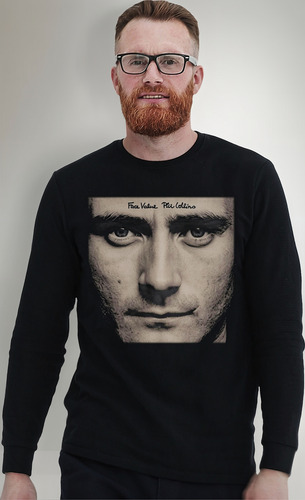 Polera Ml Phil Collins Face Value Pop Abominatron