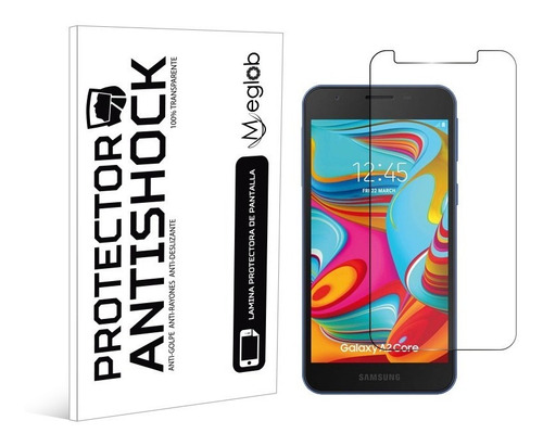 Protector De Pantalla Antishock Samsung Galaxy A2 Core