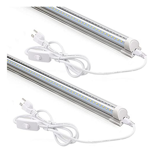 Luz Led Tienda De 2 Pies, 20 W, 2500 Lm, 5000 K, Acceso...