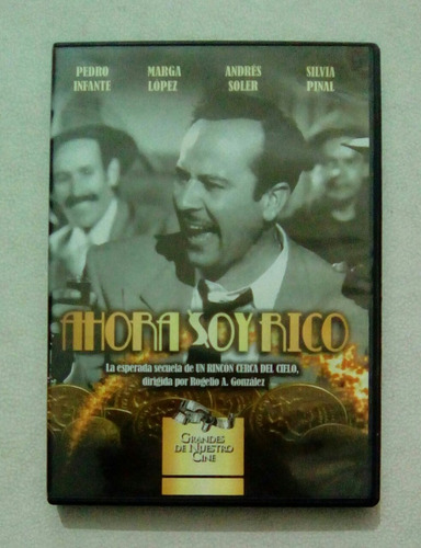 Dvd Ahora Soy Rico Pedro Infante - Peliculas Mexicanas