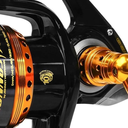 Molinete Marine Sports Thunnus 6500 Rollo negro/dorado