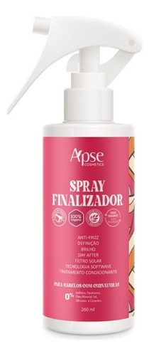 Spray Finalizador Vegano 260ml - Apse Cosméticos