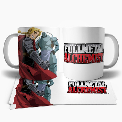 Fullmetal Alchemist Edward Alphonse Taza Tu Propio Estilo #4