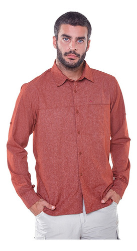 Camisa Hombre Montagne Bolt Proteccion Uv Y Secado Rapido