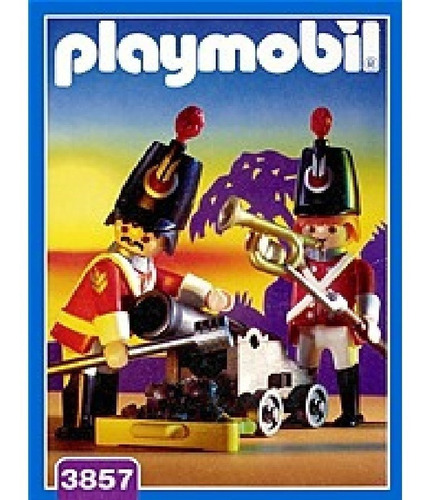 Playmobil Vintage En Caja Guardias Navales 3857 Piratas 1996