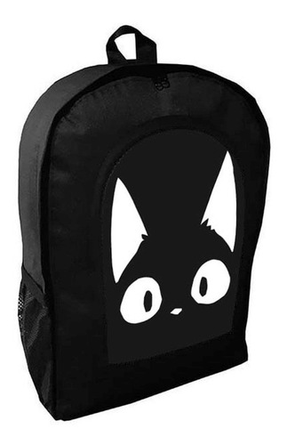 Mochila Negra Totoro Adulto / Escolar V13