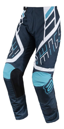 Calça Motocross Cross Asw Image Alpha Azul Off Road Moto