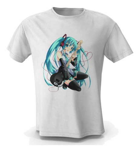 Remera Hatsune Miku Cantante Hombre Mujer Anime Unisex