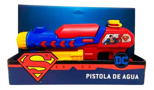 Pistola De Agua Superman Dc 8276 - E.full