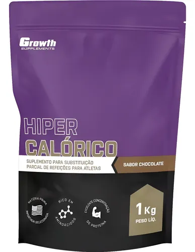Hipercalórico (sabor Chocolate) (1kg) - Growth Supplements Sabor ...