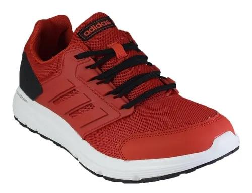 Adidas galaxy top 4 hombre rojas