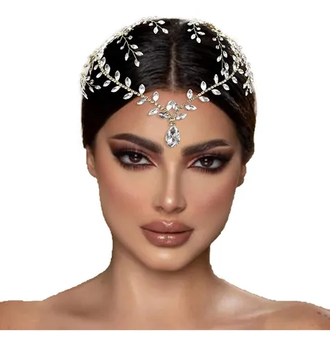 Diadema Para La Frente Para Mujer Con Forma De Gota De Agua,