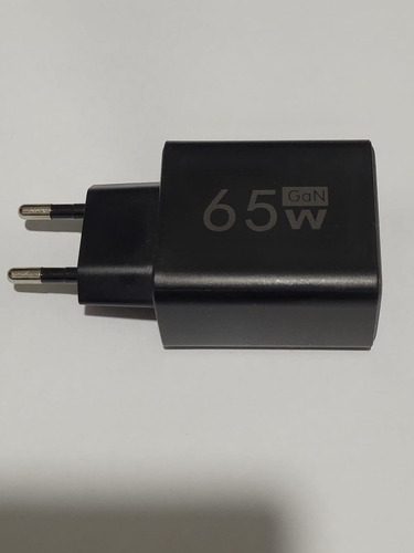 Carregador De Celular 65w Tipo C Com Tipo A + Usb Turbo