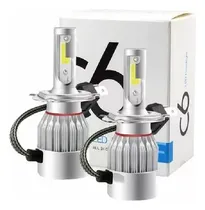 Comprar Lámparas Luces Cree Led Auto C6 H4 6000k X2 Unidades