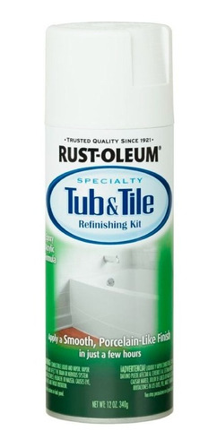 Lata Rust Oleum Tub & Tile Pintura Para Bañeras Azulejos