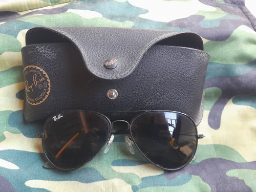 Anteojos Ray Ban Aviator Made Italia O Permuto 