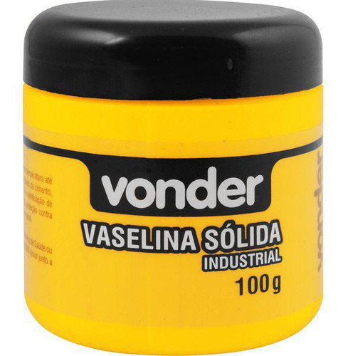 Vaselina Solida Industrial 100g   Vonder 5160100000