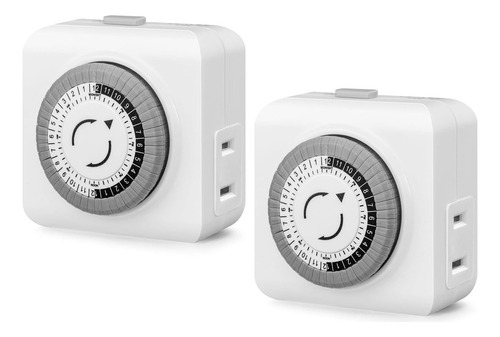 2 Digital Light Timer Connectores, Temporizadores