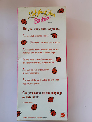 Barbie Ladybug Fun Special Edition Mattel 1997 (Usado)