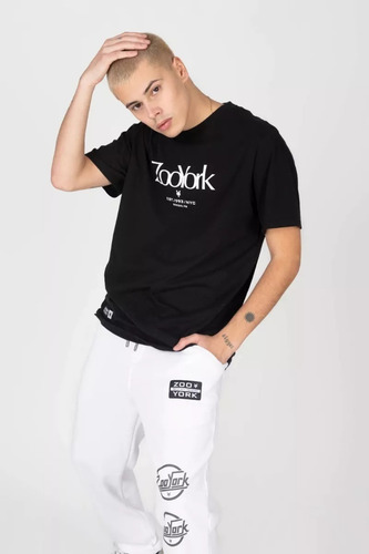 Pantalón De Buzo Jogger Comfy Enigma Blanco Zoo York