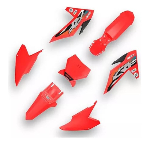 Kit De Plásticos Honda Crf 230 F 