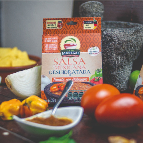 Imagen 5 de 6 de Envío Gratis: Salsa Mexicana Deshidratada: Tomate& Habanero