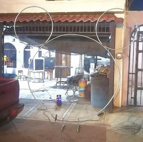 Aro Metálico Desmontable 6 Piezas Mikey 2.50 Diámetro