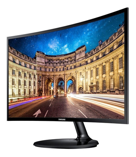 Monitor Samsung Curvo 27 F390 Full Hd Hdmi Gamer Color Negro