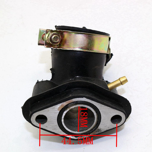 2 Colector De Admisión De Scooter Para Gy6 50cc