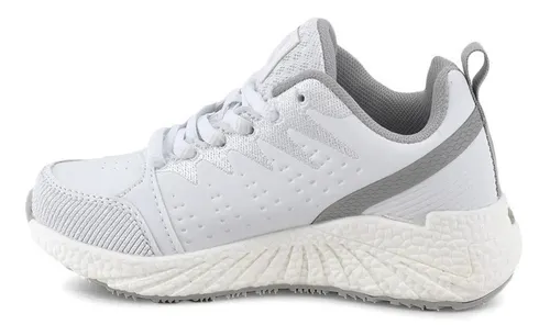 Zapatillas Addnice Ray Classic Cordon Bco gris Colegial 2140