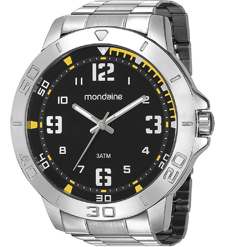 Relógio Masculino Mondaine Prata 99350g0mvne4