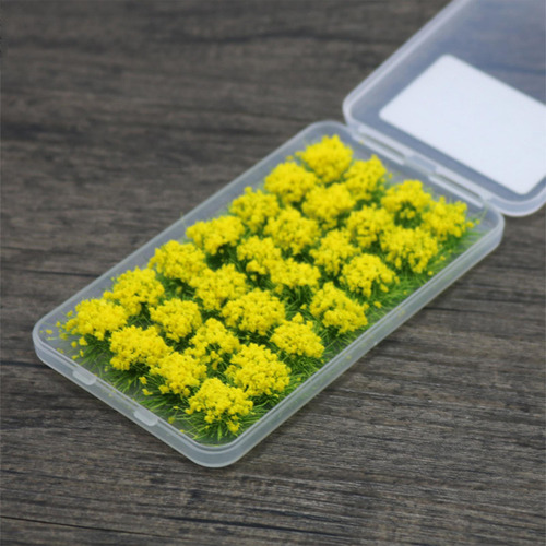 Grupo De Flores Cenário Modelo Faça Você Mesmo Amarelo