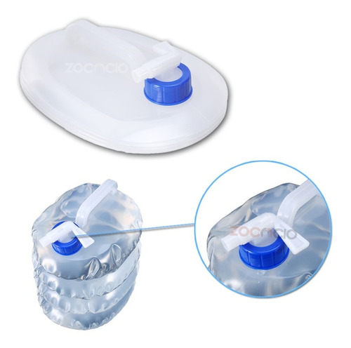 Bolsa Portátil Plegable Dispensador Agua Camping 3l
