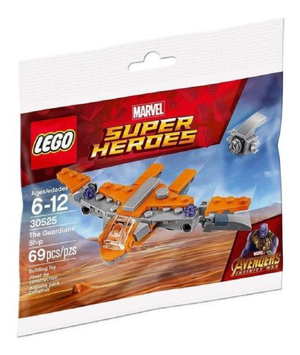 Lego 30525 Nave De Los Guardianes Marvel Distribuidora Lv
