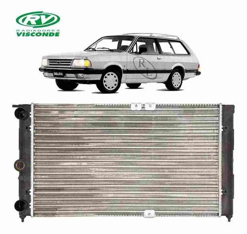 Radiador Ford Belina 1.8 1989 1990 1991 Visconde