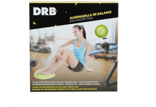 Bosu Almohadilla De Balance Con Bombín Equilibrio Pilates 