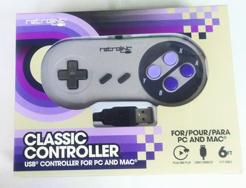 Control Snes Usb Para Pc Y Mac