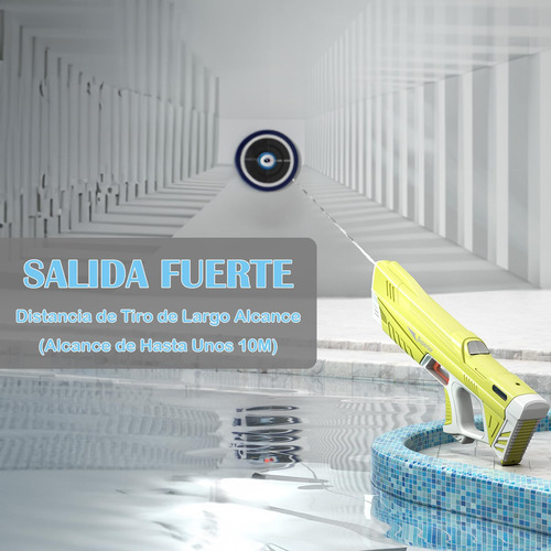 Agua Electrica,pistola De Agua Niños Con Succión Automática