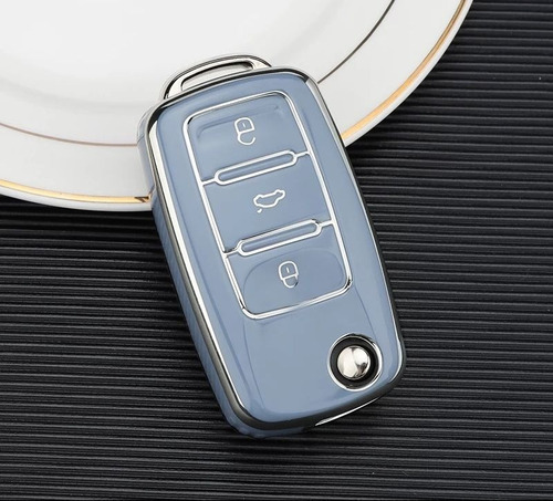 Funda Llave Navaja 3 Botones Vw Up Gol Fox Golf Jetta Fusca