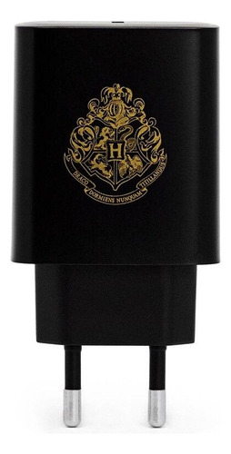 Carregador Usb-c 33w Preto | Hogwarts Harry Potter - Iwill