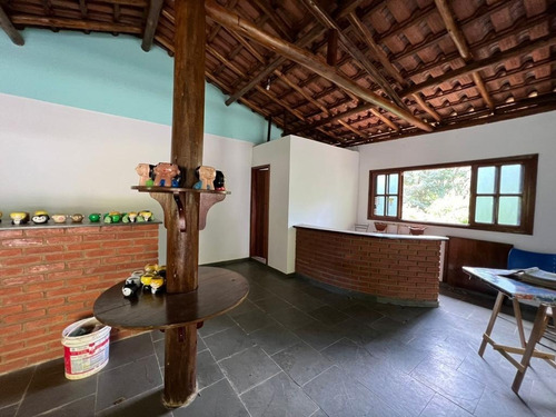 Imagem 16 de 30 de Chácara 2048m2, Casa Sede, Loja, Depósito, Viveiro De Plantas Com Estufa, Acesso Asfaltado, Poço Caipira, Ótima Localização - Ch00256 - 70814196