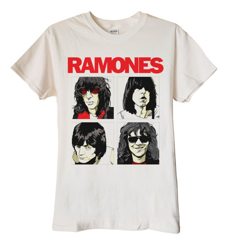 Polera Ramones Cartoon Punk Abominatron