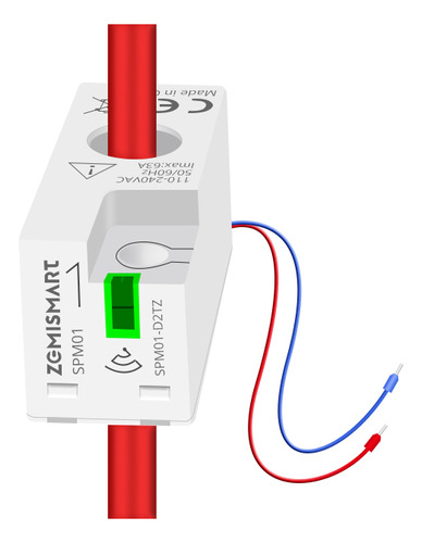 Monitor De Energía Inteligente En Tiempo Real Zemismart Tuya