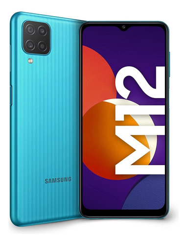 Smartphone Samsung Galaxy M12 Dual Sim 64gb Azul Azul