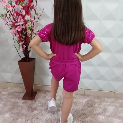 Conjunto Barbie Infantil/juvenil Menina Roupa Luxo Mini Diva