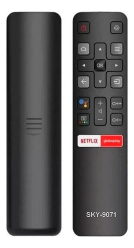 Kit 10 Controle Tcl Smart 4k Netflix Globoplay Semp Rc802v