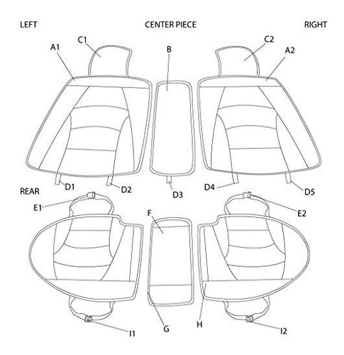 Cojin Asiento Fh Group Tipo Cuero Sintetico Ultracomodo