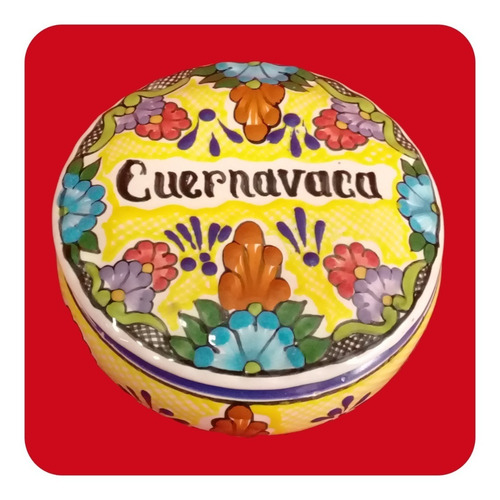 Imagen 3 de 10 de Set 40 Alhajero De Talavera Poblana Color 8cm P/recuerdo Lhj