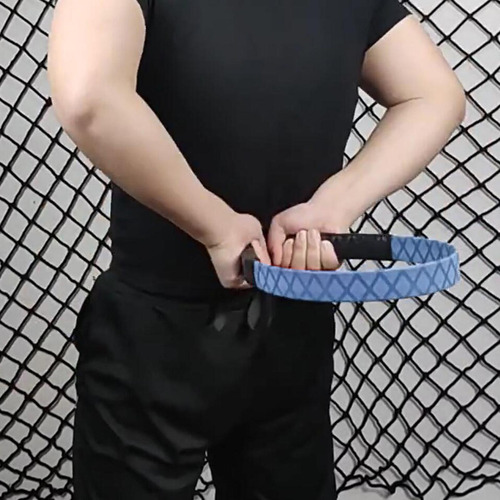 Spring Power Bar Ejercitador De Parte 80kg Azul 75cm