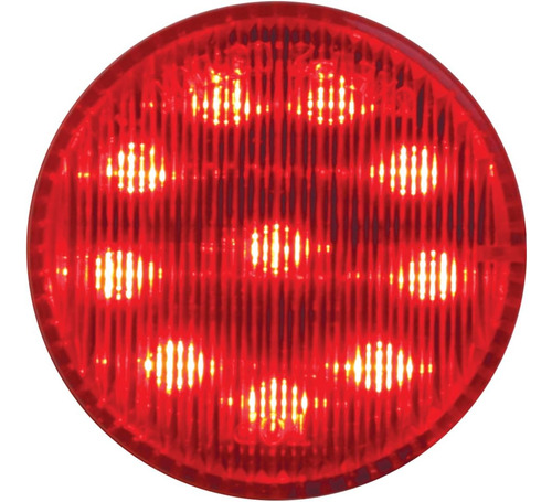 79281 2 Pulgadas Fleet Rojo/rojo 10 Led Sealed Marker Light